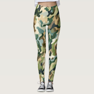 Beautiful camouflage Art Leggings