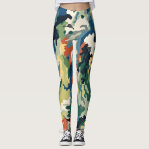 Beautiful camouflage Art Leggings
