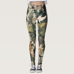 Beautiful camouflage Art Leggings