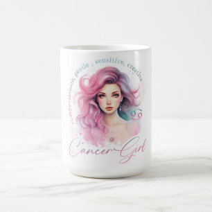 Beautiful Cancer Girl With Traits Coffee Mug