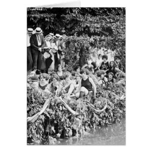 Beautiful Canoe Girls, 1924