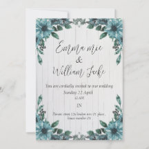 Beautiful Card wedding invitation