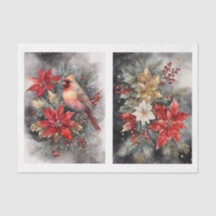 Beautiful Cardinal 1 Decoupage