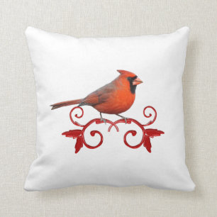 Beautiful Cardinal Cushion