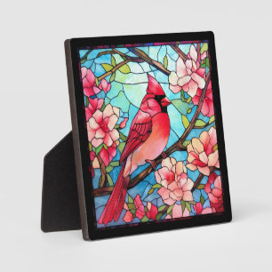 Beautiful Cardinal Red Bird  Plaque