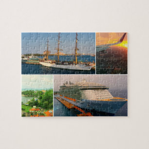 Beautiful Caribbean/Bahamas Collage Jigsaw Puzzle