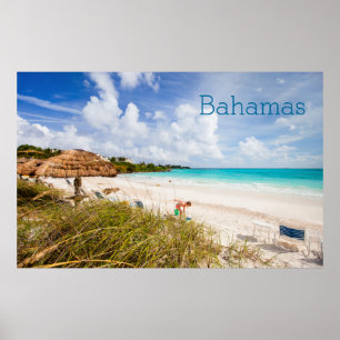 Beautiful Caribbean beach Poster