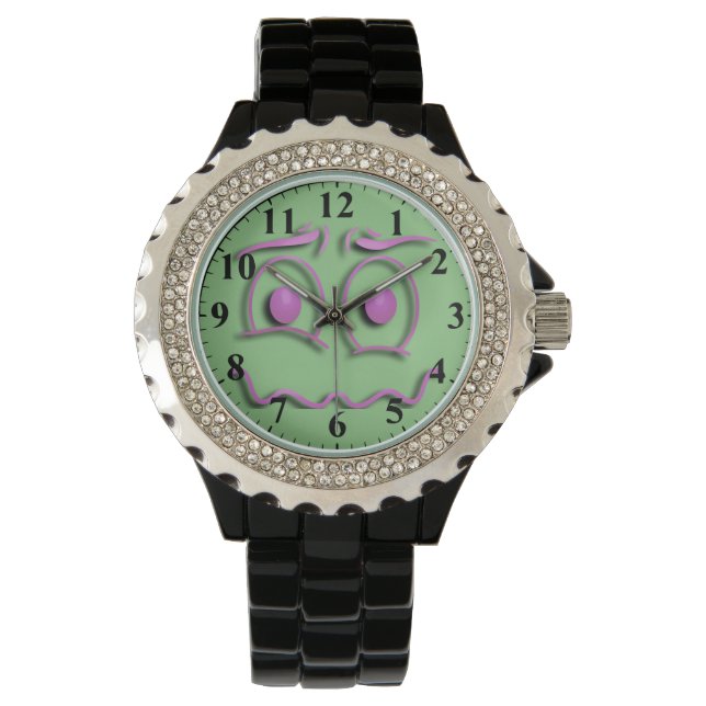 Beautiful Cartoon Face  Watch (Front)