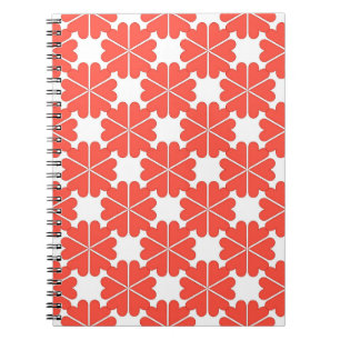 Beautiful cartoon greeting card with colourful flo notebook
