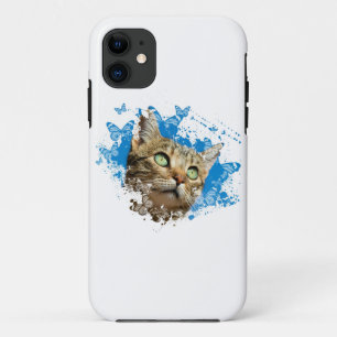 Beautiful Cat Artwork iPhone 11 Case