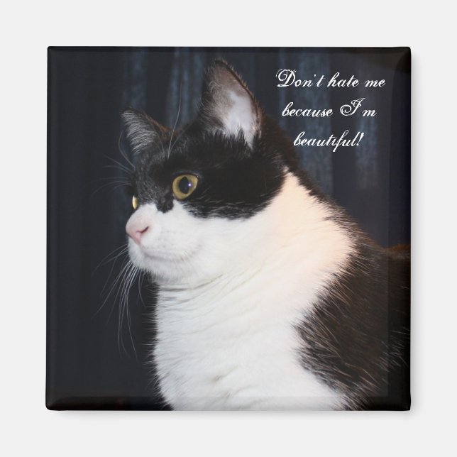 Beautiful Cat Magnet (Front)