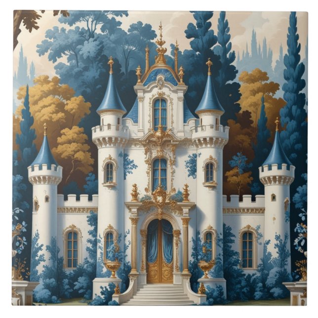 Beautiful Ceramic Tile (Front)