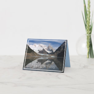 Beautiful Cerro Torre, Patagonia, Mountain View Card