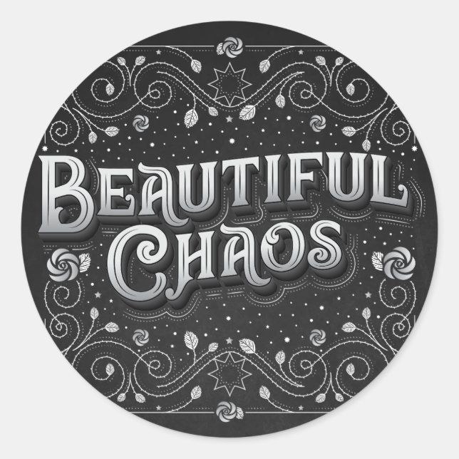 Beautiful Chaos / Stickers (Front)