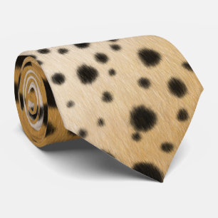 Beautiful Cheetah Spots Wild Animal Print Tie