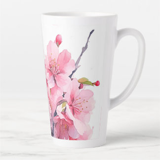 Beautiful Cherry Blossom Latte Mug Cup