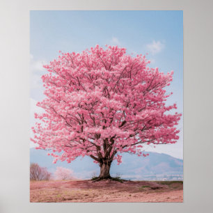 Beautiful Cherry Blossom Tree Poster