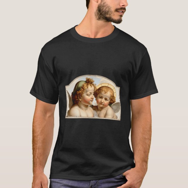 Beautiful Cherubs Aesthetic Angelcore For T-Shirt (Front)