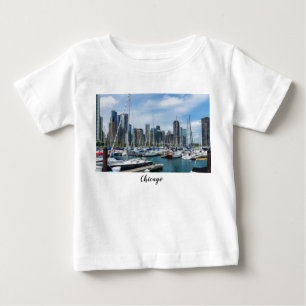 Beautiful Chicago Harbour Baby T-Shirt
