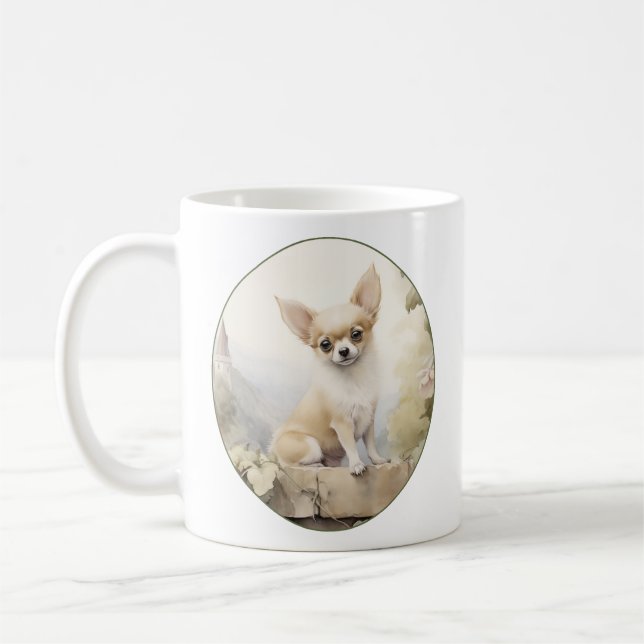Beautiful Chihuahua Coffee Mug (Left)