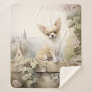 Beautiful Chihuahua Sherpa Blanket
