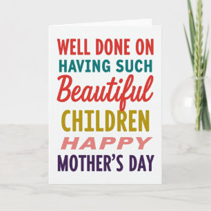 Beautiful Children Day Card