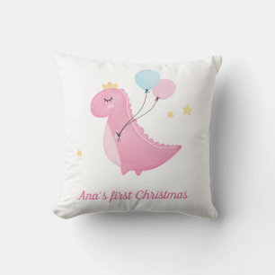 BEAUTIFUL CHILDREN'S PILLOW FIRST CHRISTMAS