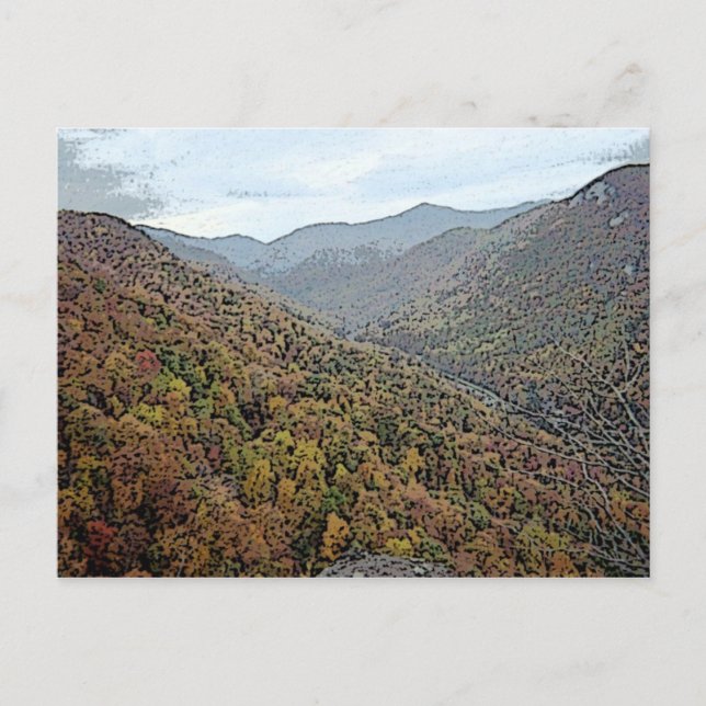 Beautiful Chimney Rock Postcard (Front)