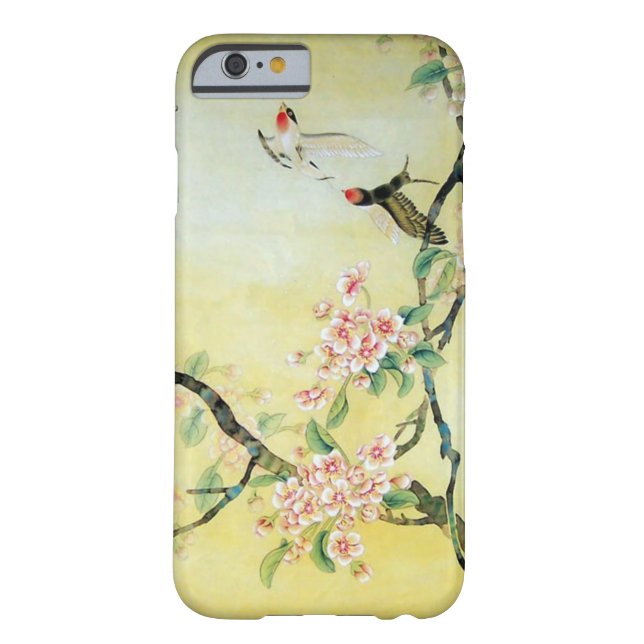 Beautiful Chinese Bird and Flower Artwork Case-Mate iPhone Case (Back)