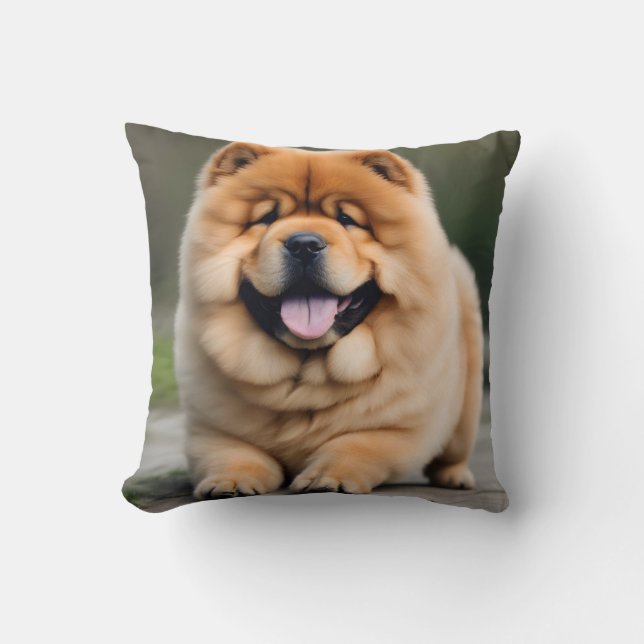 Beautiful Chow Chow Cushion (Front)