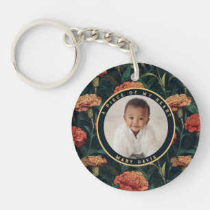 Beautiful Christmas Gifts For Women Carnation Key Ring