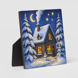 Beautiful Christmas Greeting Plaque