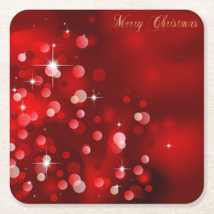Beautiful Christmas/Holiday Coaster Set