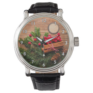 Beautiful Christmas Holiday Scene Watch