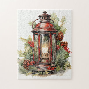 Beautiful Christmas Lantern Jigsaw Puzzle