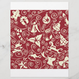 Beautiful Christmas Pattern Flyer