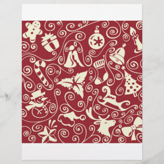 Beautiful Christmas Pattern Flyer