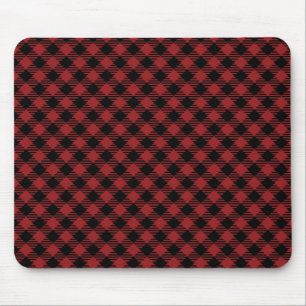 Beautiful Christmas Red Buffalo Plaid Mouse Pad