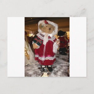 Beautiful Christmas with Love Have a Nice Day and  Holiday Postcard