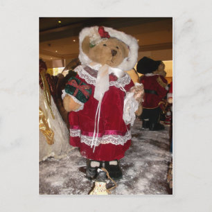 Beautiful Christmas with Love Have a Nice Day and Holiday Postcard