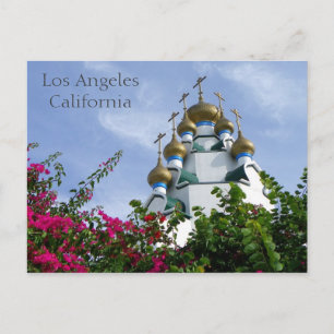Beautiful Church In Los Angeles Postcard! Postcard