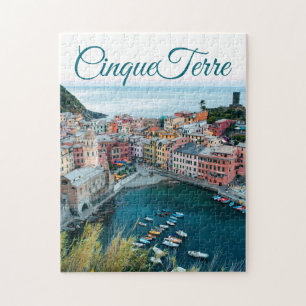Beautiful Cinque Terre Italy Coast Jigsaw Puzzle