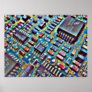 Beautiful Circuitry Poster
