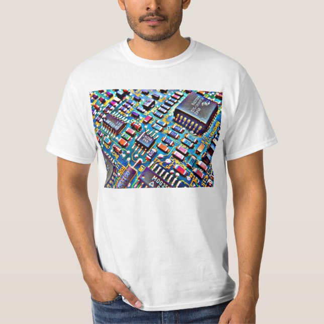Beautiful Circuitry T-Shirt (Front)