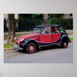 Beautiful Citroen 2CV Charleston Poster