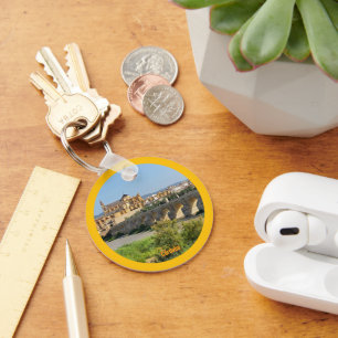 Beautiful city Cordoba in Spain, travel Key Ring
