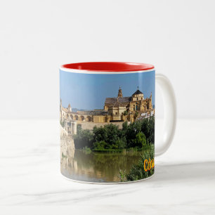 Beautiful city Cordoba in Spain, travel Two-Tone Coffee Mug