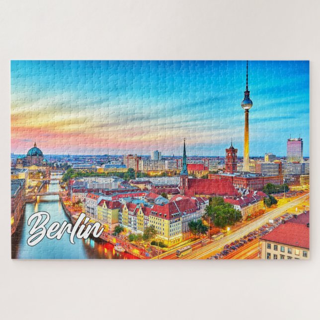 Beautiful City Of Berlin, Germany Jigsaw Puzzle (Horizontal)