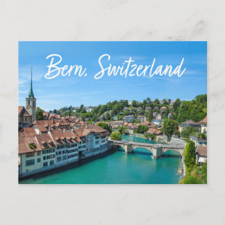 Beautiful city of Bern, Switzerland Postcard