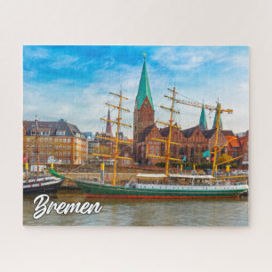 Beautiful City Of Bremen, Germany Jigsaw Puzzle